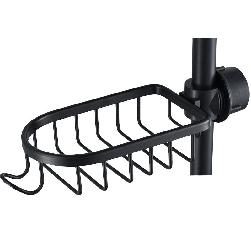 Shower Caddy No-Drill Pipe Mount Rustproof Aluminum