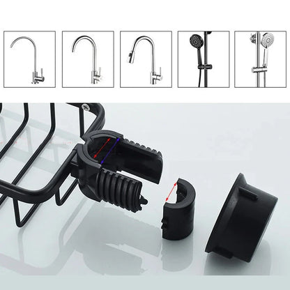 Shower Caddy No-Drill Pipe Mount Rustproof Aluminum