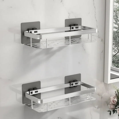 Shower Caddy Stainless Steel Adhesive No-Drill Mounting