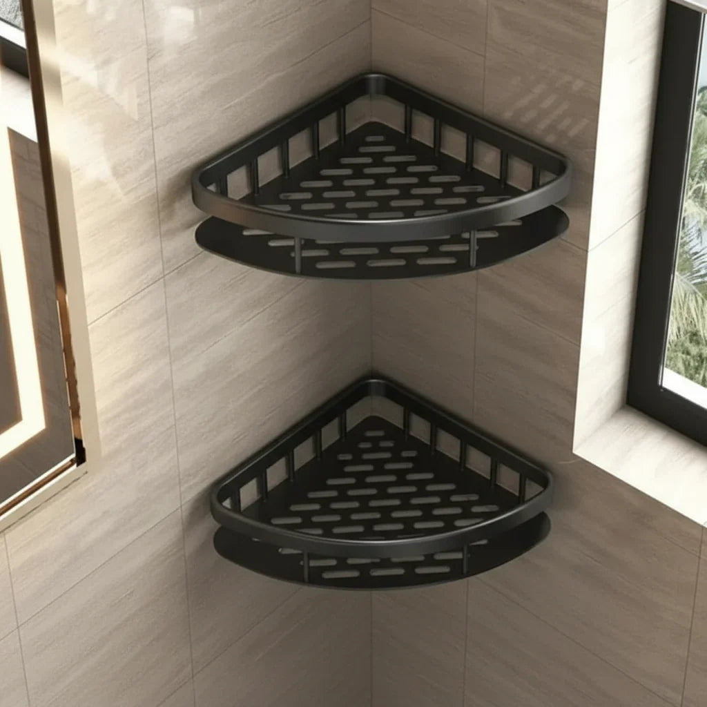 Shower Caddy Stainless Steel Adhesive No-Drill Mounting