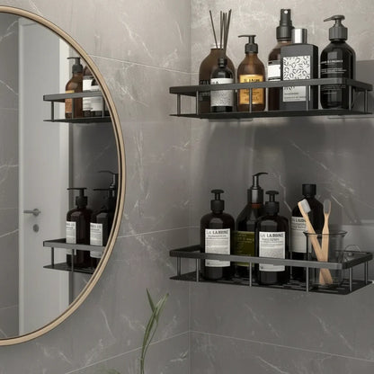 Shower Caddy Stainless Steel Adhesive No-Drill Mounting
