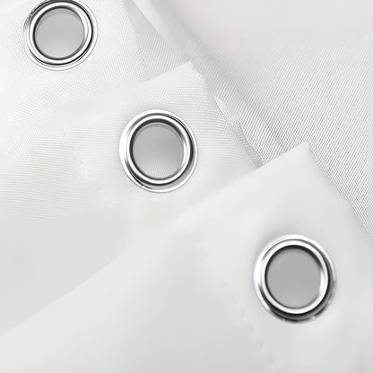 Shower Curtain Leaf Vine Water-Repellent Polyester