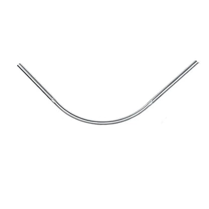 Shower Curtain Rod L-Shaped Curved Extendable Stainless Steel