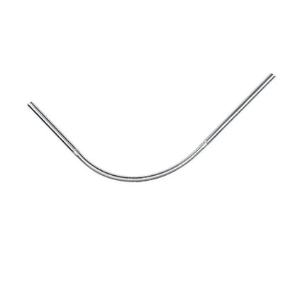 Shower Curtain Rod L-Shaped Curved Extendable Stainless Steel