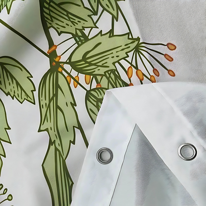 Shower Curtain Waterproof Polyester Mold & Bacteria Resistant