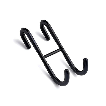 Shower Door Hook Drill-Free 304 Stainless Steel Anti-Slip Rubber