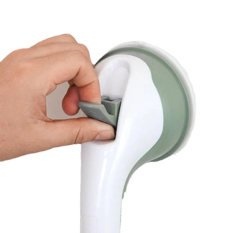 Shower Grab Bar Suction Lock & Non-Slip Grip