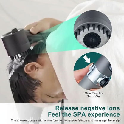 Shower Head High-Pressure 9-Layer Filtration Water-Saving