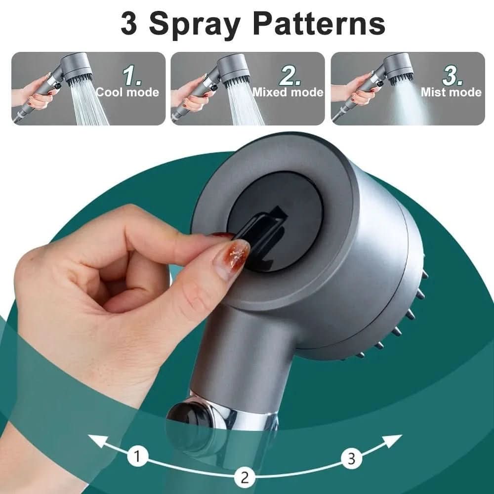 Shower Head High-Pressure 9-Layer Filtration Water-Saving