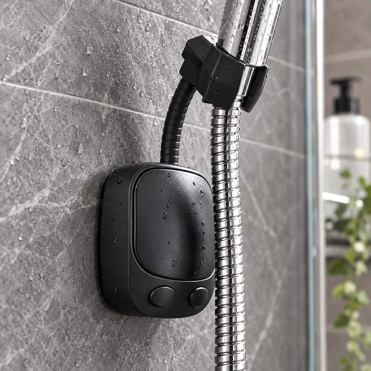 Shower Head Holder 360° Adjustable Drill-Free Adhesive Mount