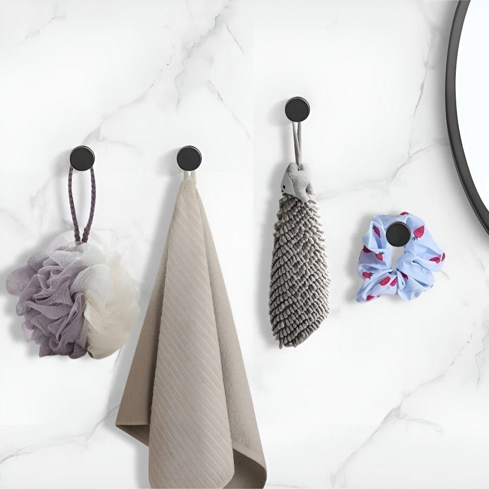Shower Hooks Vacuum Suction Stainless Steel Supports 7kg
