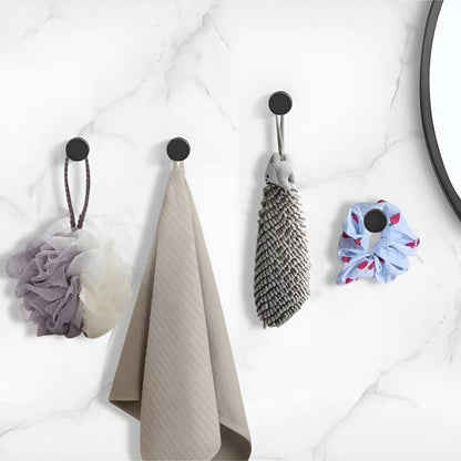 Shower Hooks Vacuum Suction Stainless Steel Supports 7kg