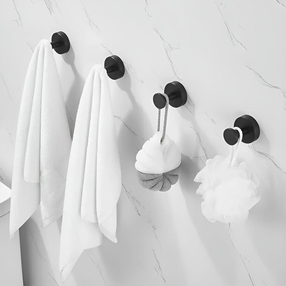 Shower Hooks Vacuum Suction Stainless Steel Supports 7kg