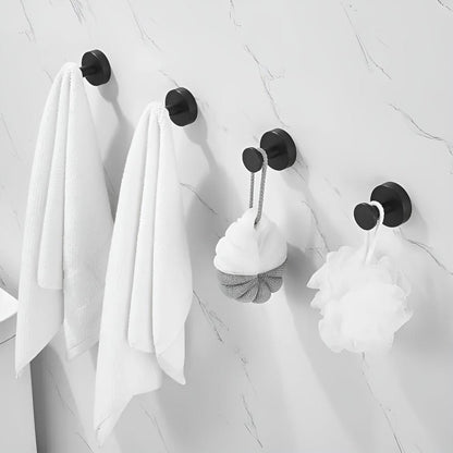 Shower Hooks Vacuum Suction Stainless Steel Supports 7kg