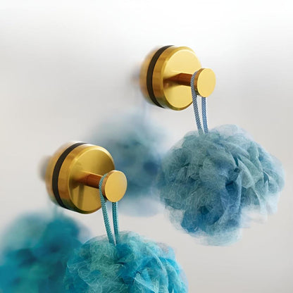 Shower Hooks Vacuum Suction Stainless Steel Supports 7kg