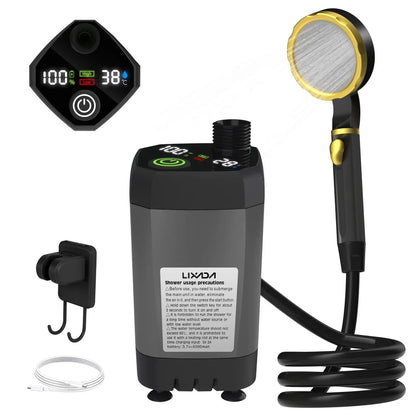 Shower Pump Handheld Pressure-Boosting Rechargeable 6000mAh
