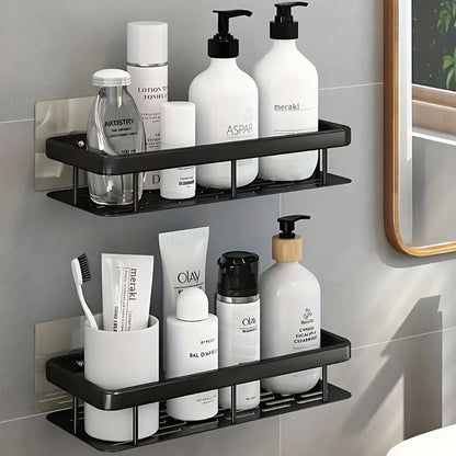 Shower Shelf Rust-Resistant Aluminum Drill-Free Mount