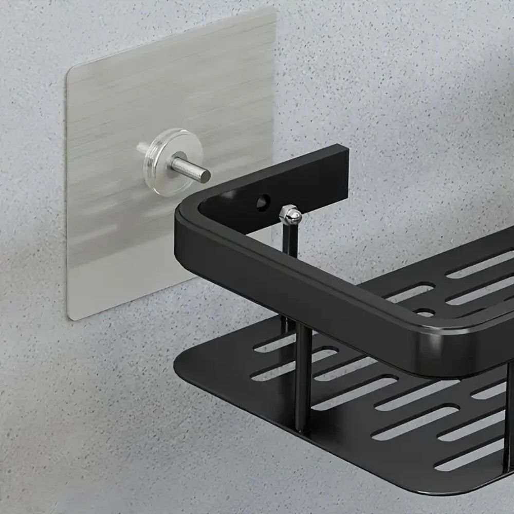 Shower Shelf Rust-Resistant Aluminum Drill-Free Mount