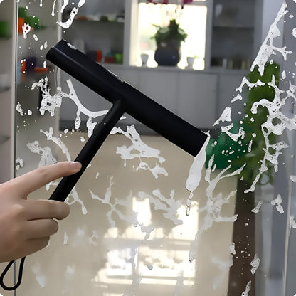 Shower Squeegee Silicone Body & Soft Rubber Blade Ergonomic Handle