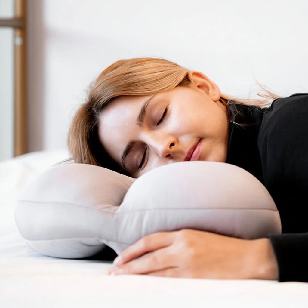 Side Sleeper Pillow Cooling Memory Foam Removable Bamboo Cover