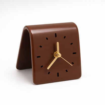 Silent Square Ceramic Desk Clock