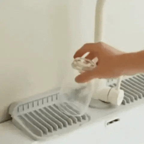 Sink Mat Cut-to-Size Open Grid Silicone