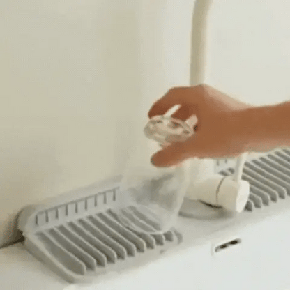 Sink Mat Cut-to-Size Open Grid Silicone