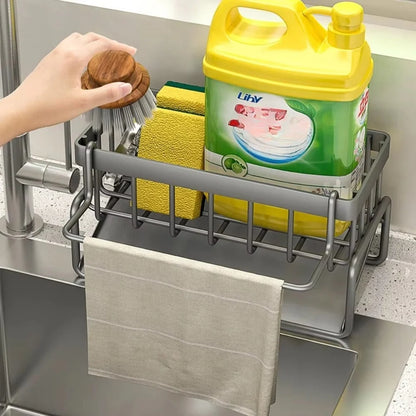 Sink Organizer Self-Draining Carbon Steel