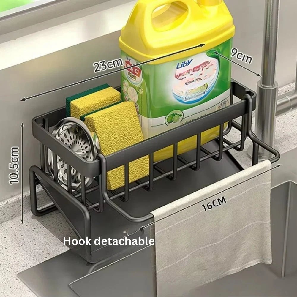 Sink Organizer Self-Draining Carbon Steel