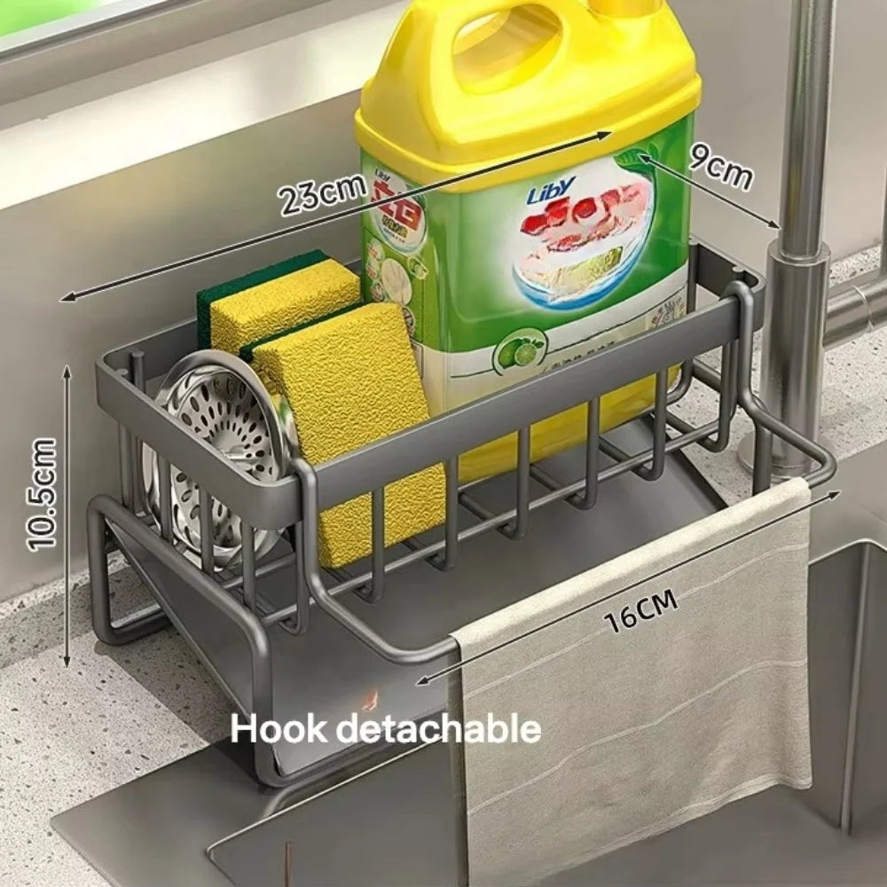 Sink Organizer Self-Draining Carbon Steel