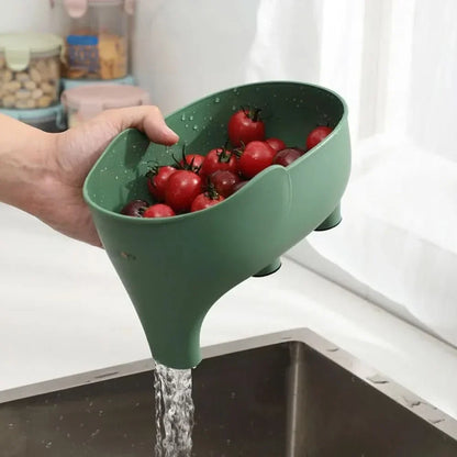 Sink Strainer Elephant-Shaped Food Particle Catcher