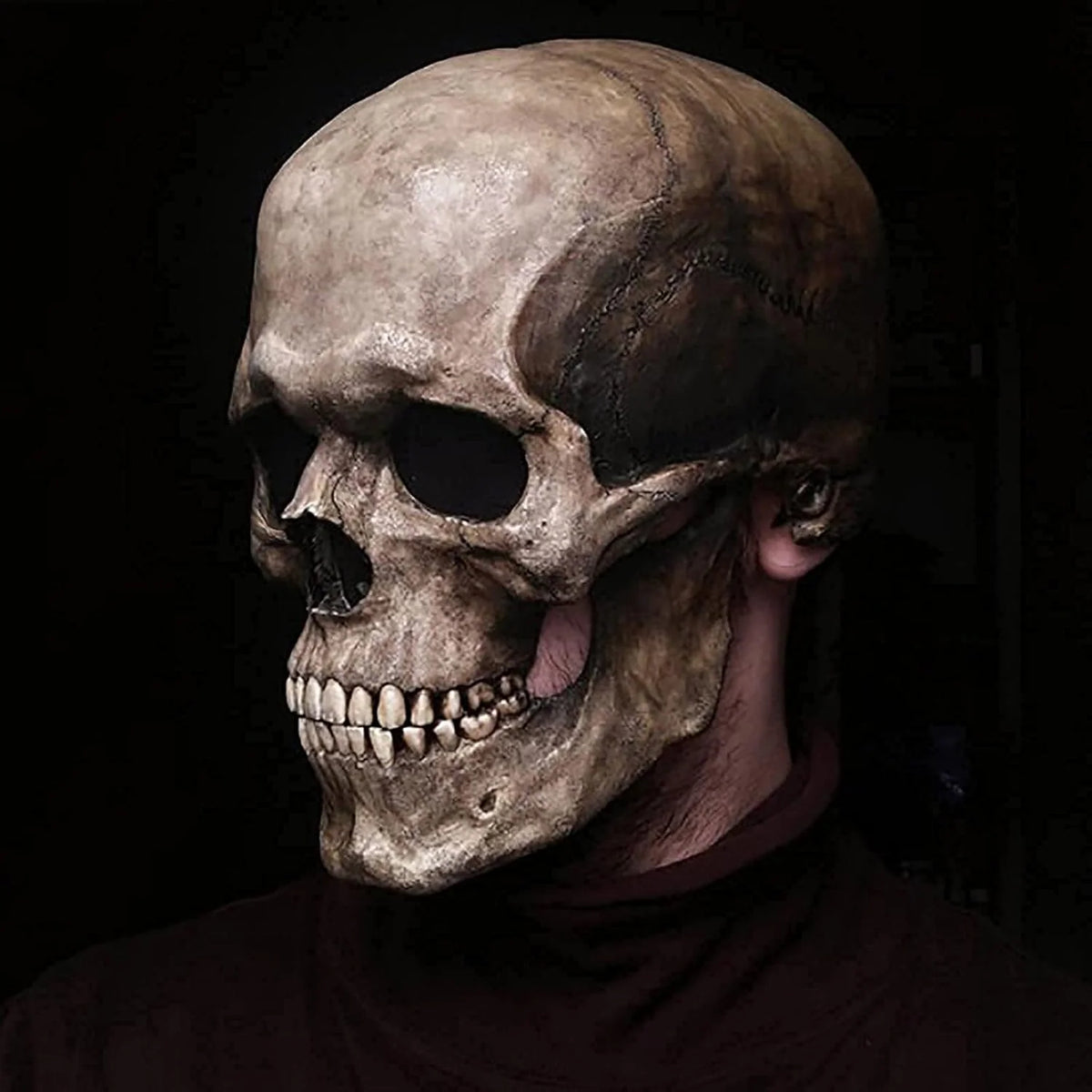 Skull Mask Realistic Soft Latex Full-Head