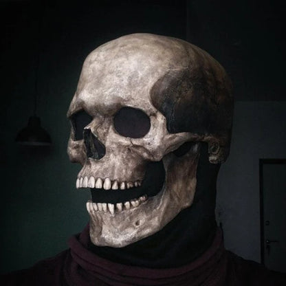Skull Mask Realistic Soft Latex Full-Head