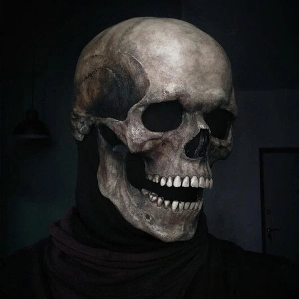 Skull Mask Realistic Soft Latex Full-Head