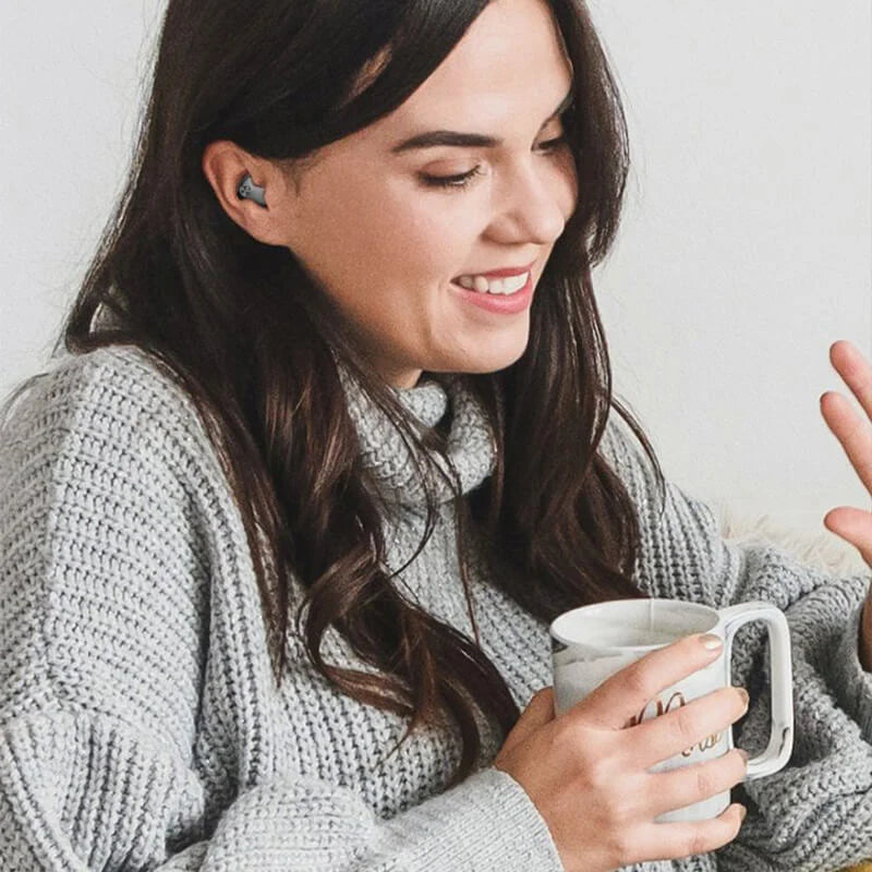 Sleep Earbuds Side-Sleeper Design Bluetooth 5.3 Water-Resistant