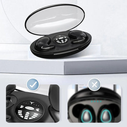 Sleep Earbuds Side-Sleeper Design Bluetooth 5.3 Water-Resistant