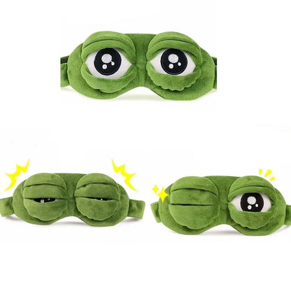 Sleep Mask Plush Padded Light-Blocking Elastic Band
