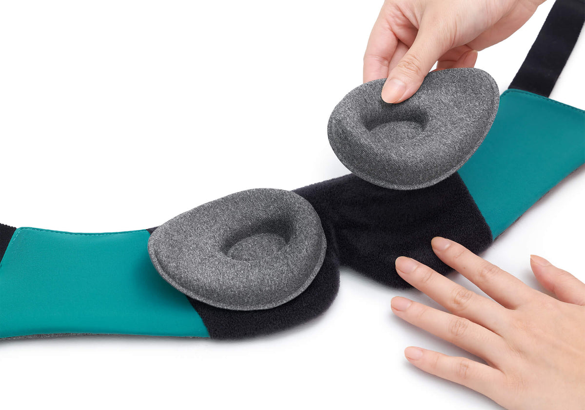 Sleep Mask Weighted Light-Blocking Adjustable Fit