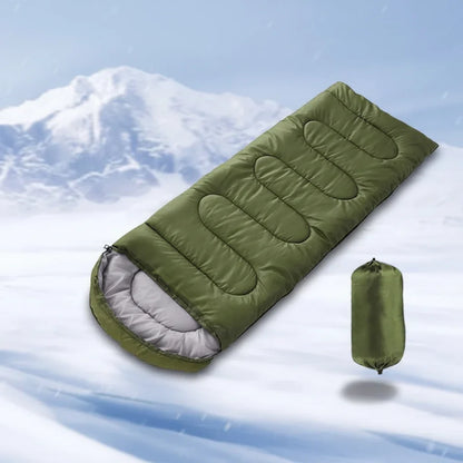 Sleeping Bag Hollow Cotton Filling Spacious Envelope Design