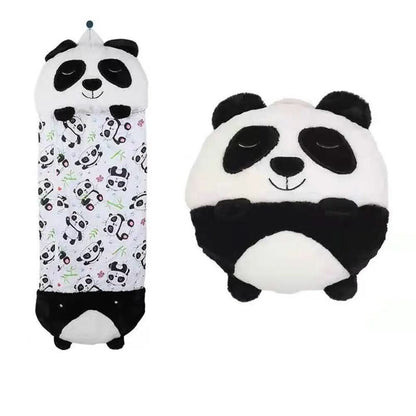 Sleeping Bag Plush Toy 2-In-1 Machine Washable