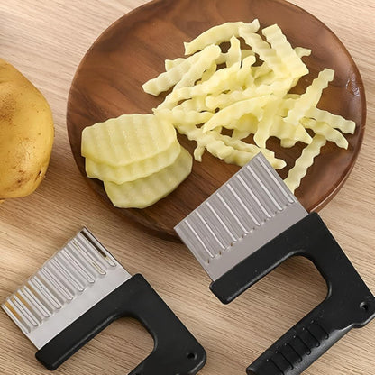 Slicer Crinkle-Cut Stainless Steel Dishwasher-Safe