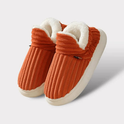 Slippers Vegan Fleece Lined Non-Slip Sole Machine Washable