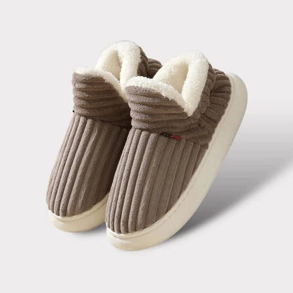 Slippers Vegan Fleece Lined Non-Slip Sole Machine Washable