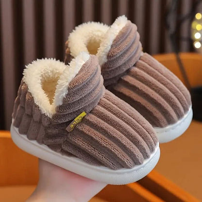 Slippers Vegan Fleece Lined Non-Slip Sole Machine Washable