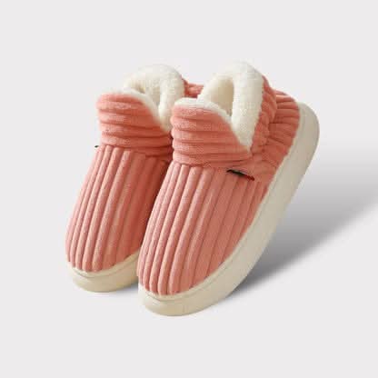 Slippers Vegan Fleece Lined Non-Slip Sole Machine Washable