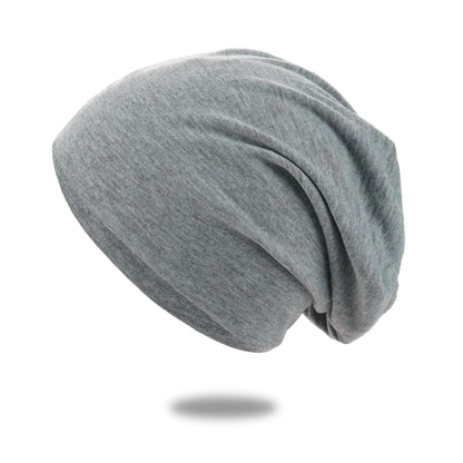 Slouch Beanie Cotton Blend Breathable Relaxed Fit
