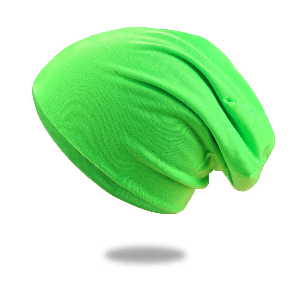 Slouch Beanie Cotton Blend Breathable Relaxed Fit