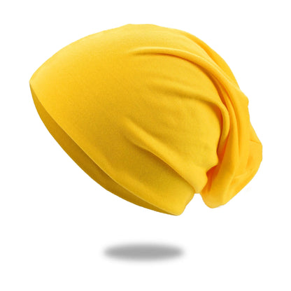 Slouch Beanie Cotton Blend Breathable Relaxed Fit
