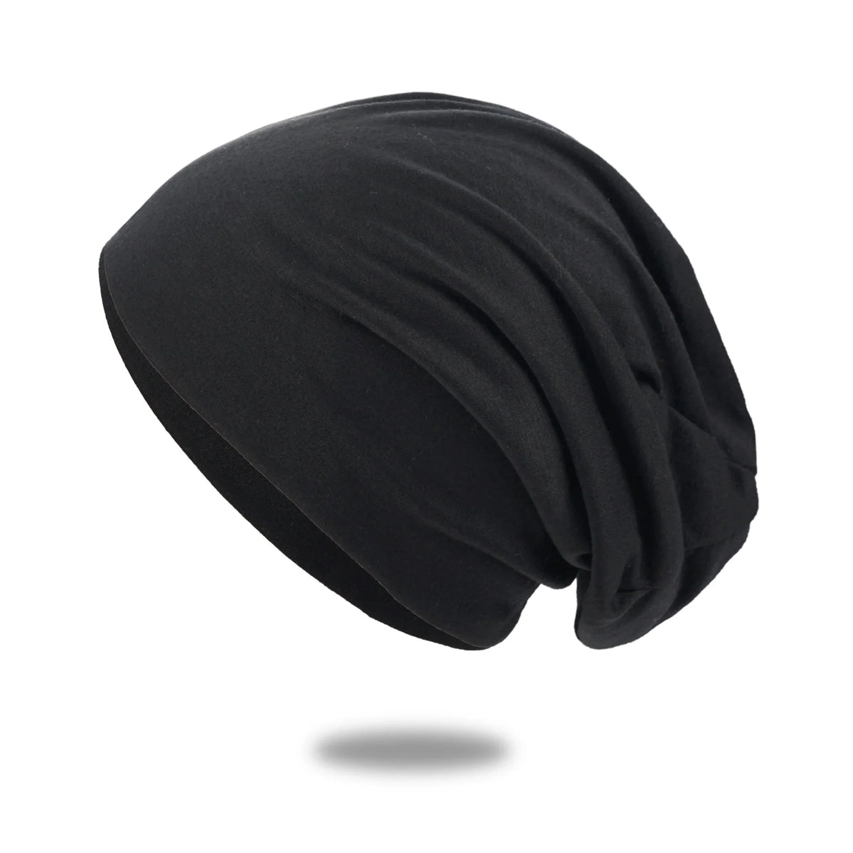 Slouch Beanie Cotton Blend Breathable Relaxed Fit
