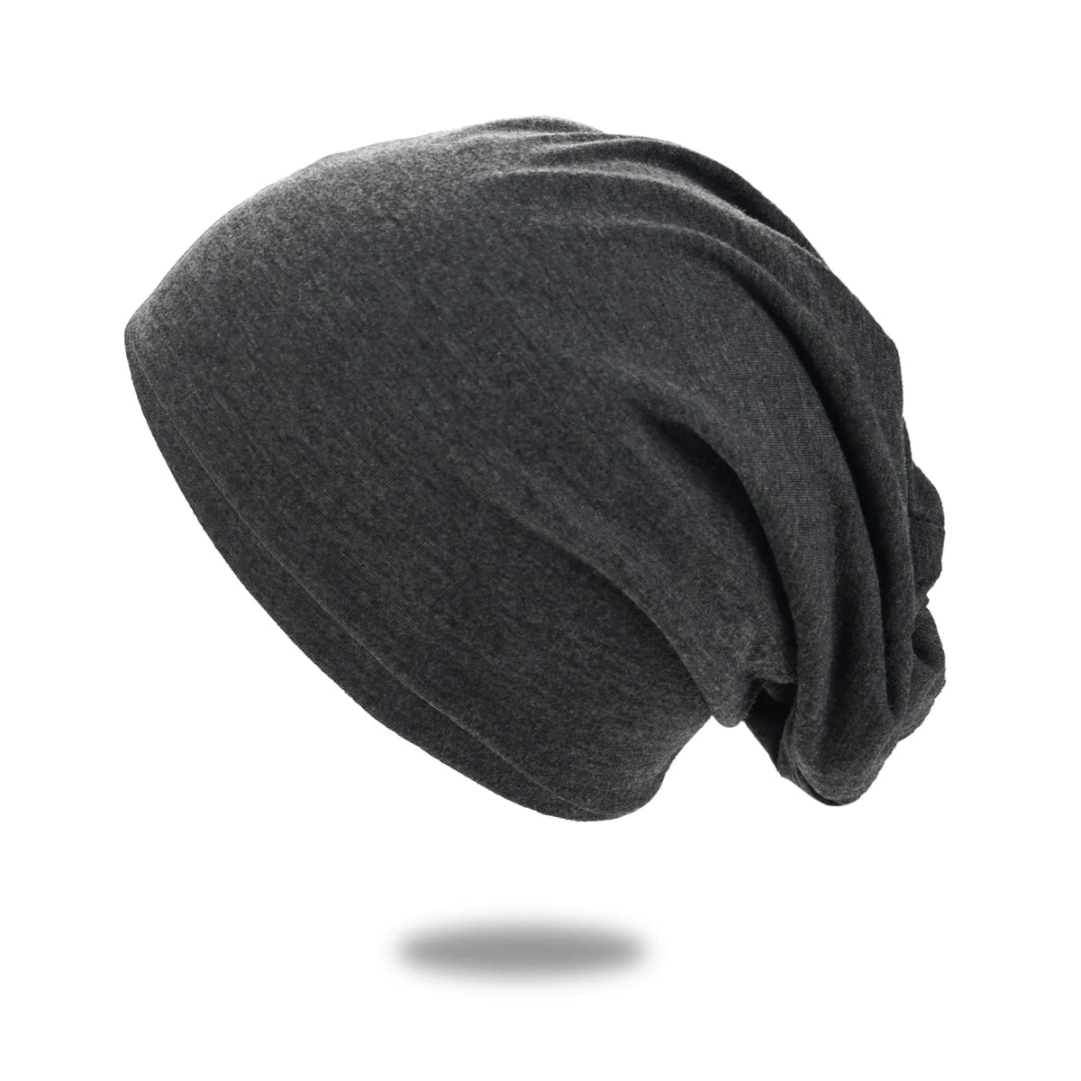 Slouch Beanie Cotton Blend Breathable Relaxed Fit